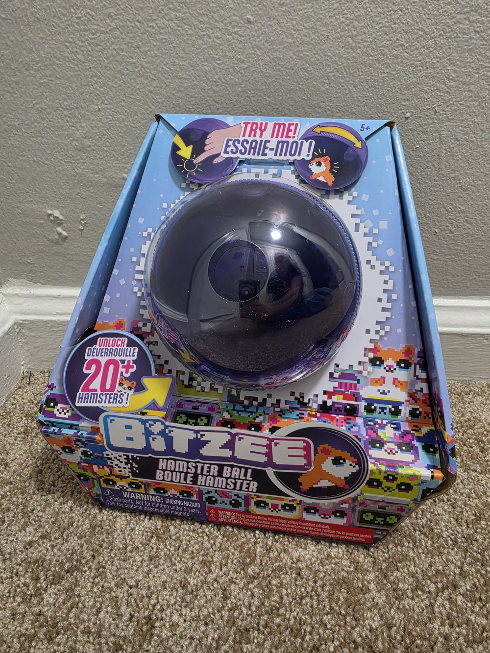 Bitzee Hamster Ball - Interactive Kids Toy